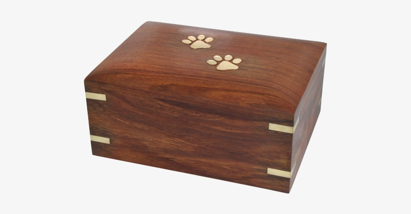 Wholesale Forever Paw Prints Wooden Box Pet Urn - Pet, transparent png #2824935
