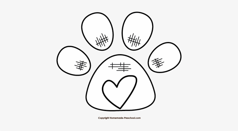 Free Paw Prints Clipart - Paw, transparent png #2824970