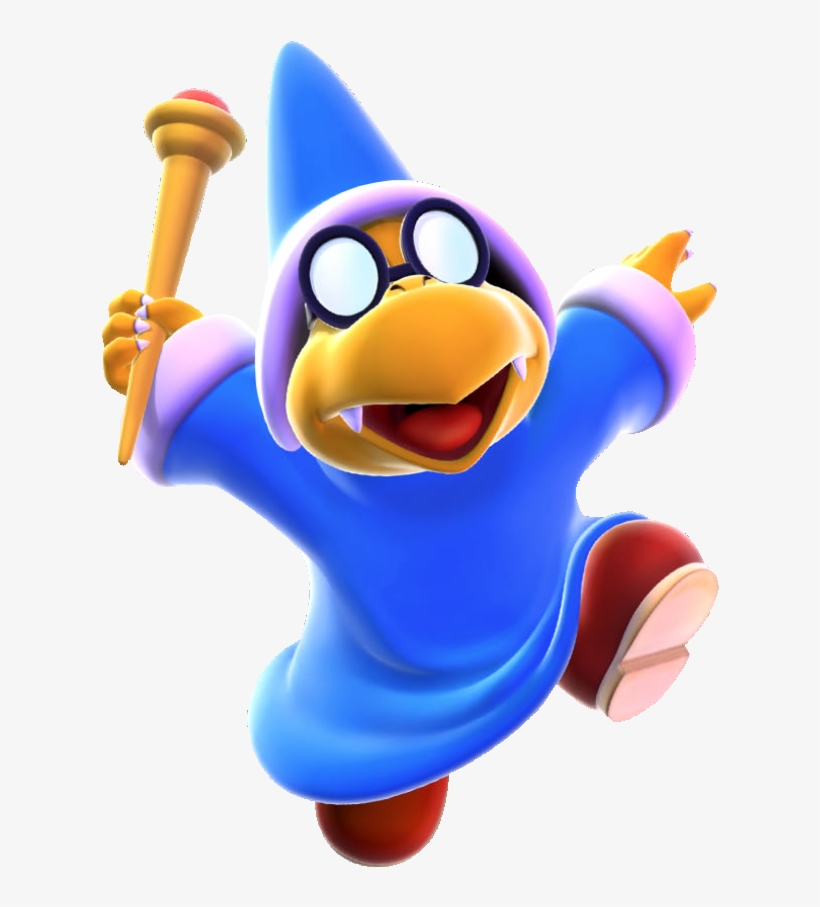 Kamek Suprised - Kamek Koopa, transparent png #2825199