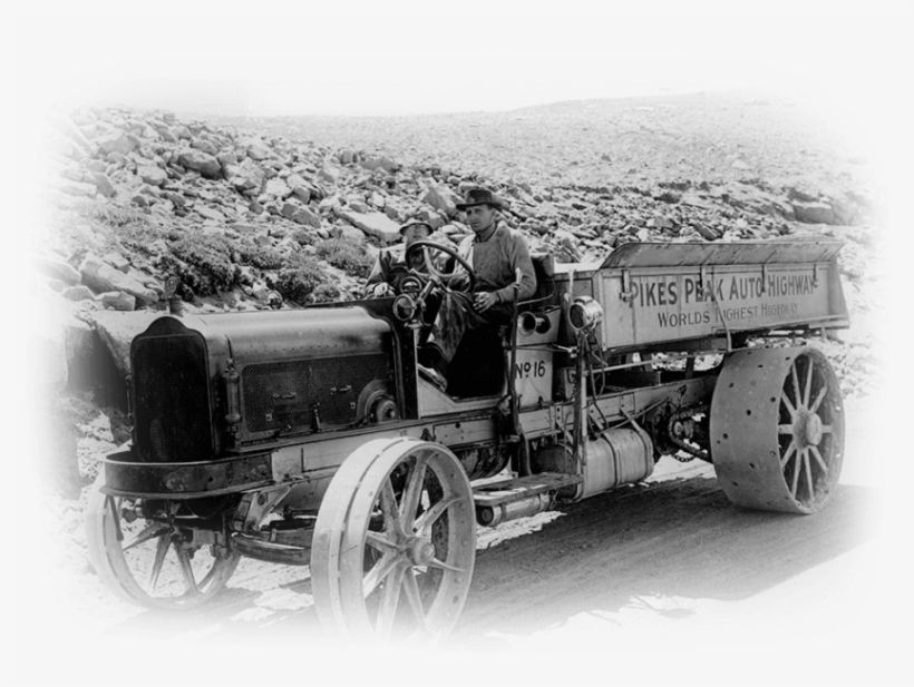 Over The Years, Pikes Peak Became The Second Most Visited - Tractor, transparent png #2825863