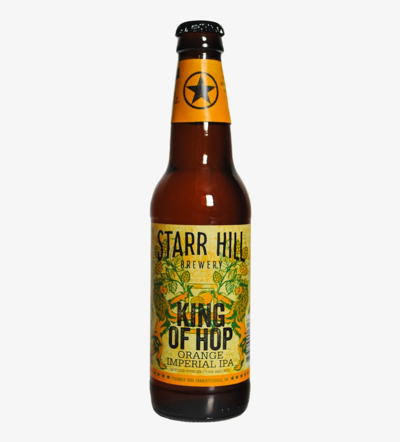 Orange King Of Hop - Starr Hill Brewery, transparent png #2826298