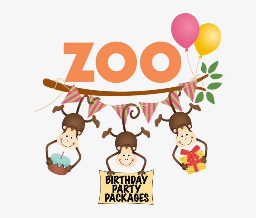 Birthday Party - Cartoon Monkey Happy Birthday, transparent png #2827162