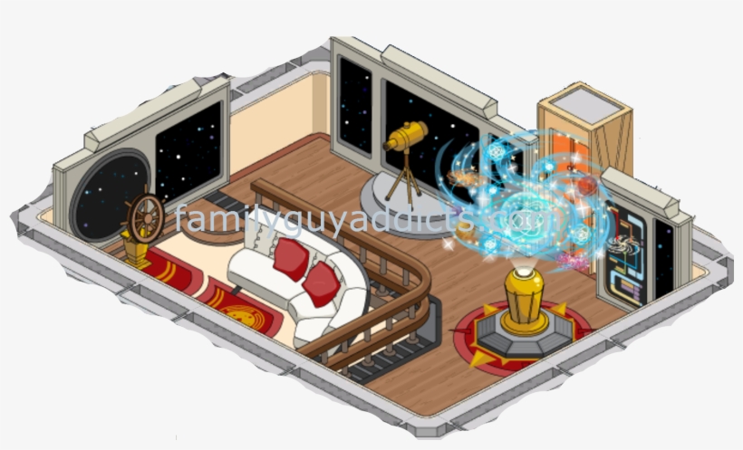 Observation Deck - Star Trek Rec Deck, transparent png #2827186