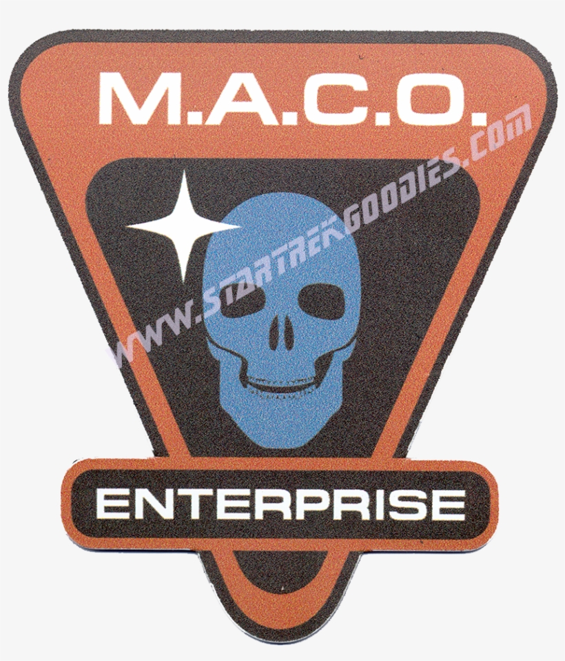 Exclusive Magnet Star Trek - Maco Logo Star Trek, transparent png #2827318
