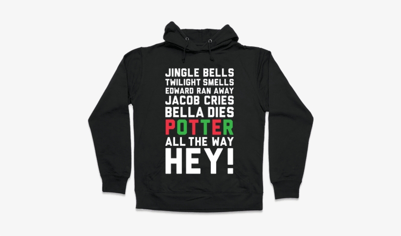 Jingle Bells Twilight Smells Hooded Sweatshirt - Best Gift - Xmas Jingle Bells Twilight Smells Hoodie/t-shirt/mug, transparent png #2827545