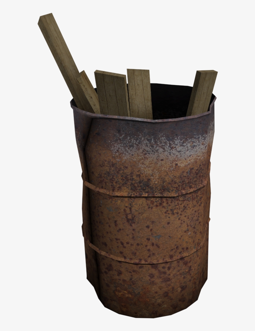 Render2 - Old Oil Barrel Png, transparent png #2827623