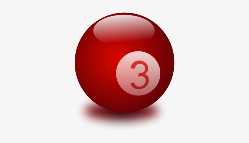 46506 - Billiard Ball 3 Png, transparent png #2827625