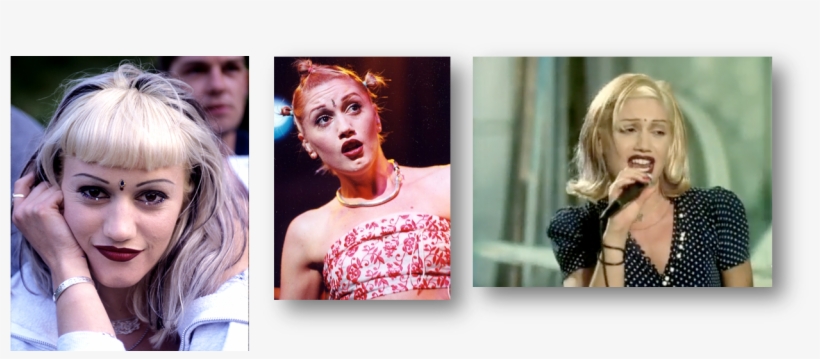 1996/ - Gwen Stefani Polka Dot Dress, transparent png #2827821