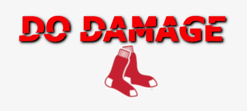 Black Shadow - Do Damage Red Sox, transparent png #2828187