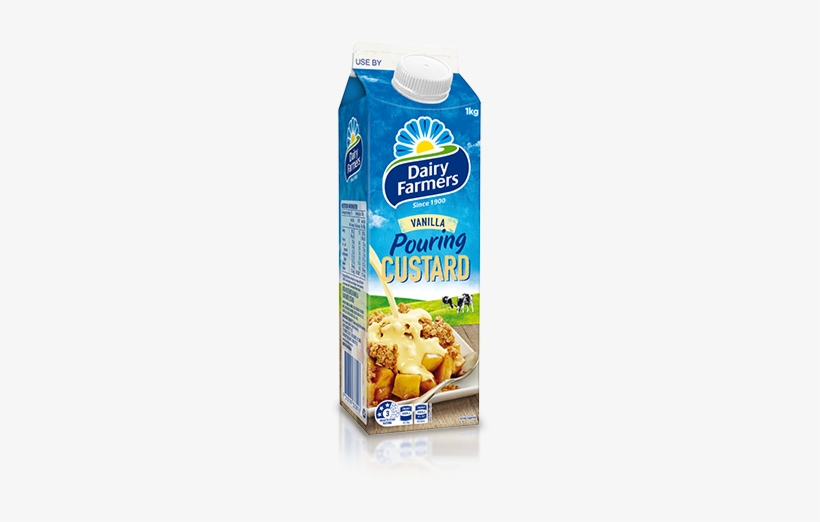 Pouring Custard - Dairy Farmers, transparent png #2828617