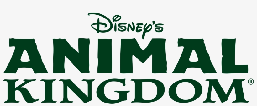 Disney's Animal Kingdom Wordmark - Disney World Animal Kingdom Logo, transparent png #2828681