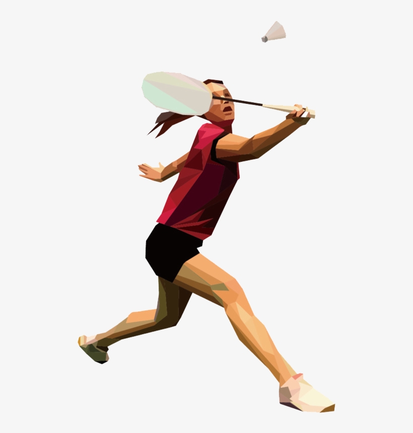 People Playing Badminton Png, transparent png #2828743