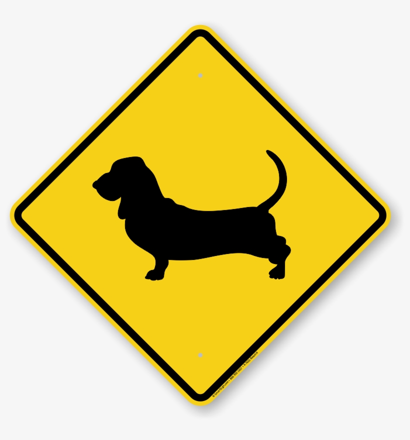 Basset Hound Symbol Guard Dog Sign - Basset Hound, transparent png #2828805