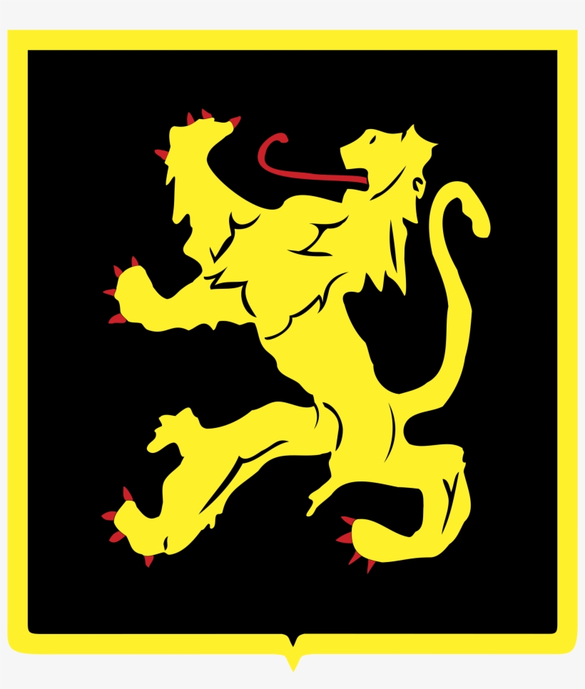 Belgian Lion Logo Png Transparent - Belgian Logo, transparent png #2828881