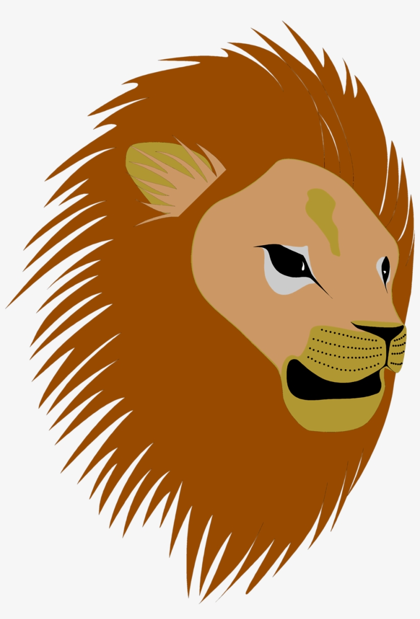 Cute Baby Lion Clipart Transparent - Lion Head With No Background, transparent png #2829205