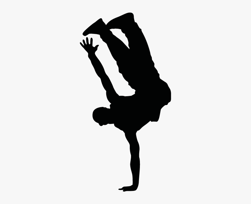 Break Dance Png, Hip Hop Png - Break Dance Silhouette Png, transparent png #2829471