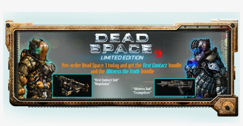 Dead Space 3 Brings Isaac Clarke And Merciless Soldier - Dead Space 3 Weapons Rìle, transparent png #2829751