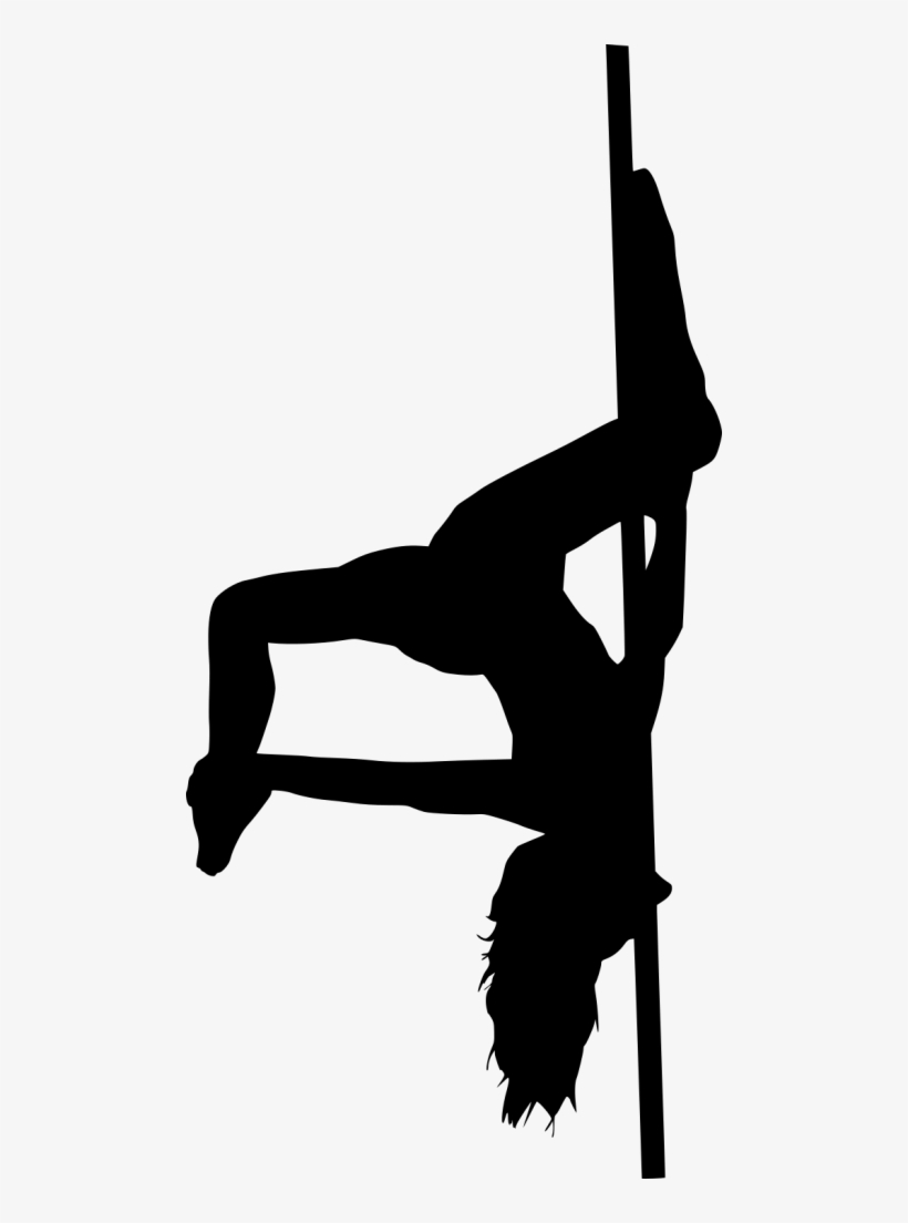 10 Pole Dancer Silhouette - Dance, transparent png #2830076