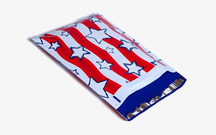 Designer Mailers Stars And Stripes Poly Mailers - Upaknship Pale Pink Poly Mailers Shipping Bags Boutique, transparent png #2830221