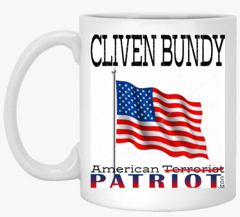Cliven Bundy American Patriot 11 Oz White Coffee Mug - Zinnor (shipping From Us) 8 In1 Heat Press Machine, transparent png #2830251