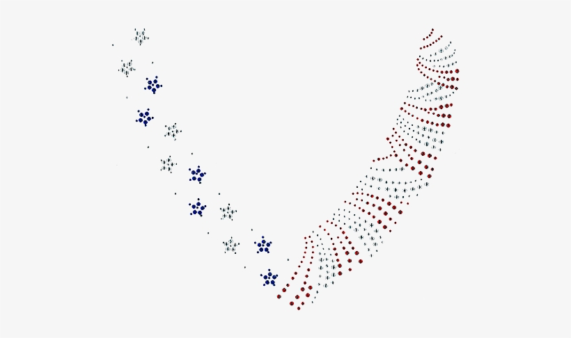 Stars & Stripes V-neckline - Neckline, transparent png #2830331