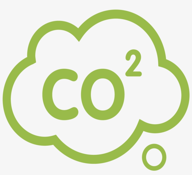 Green Co2 Icon - Greenhouse Gas, transparent png #2830429