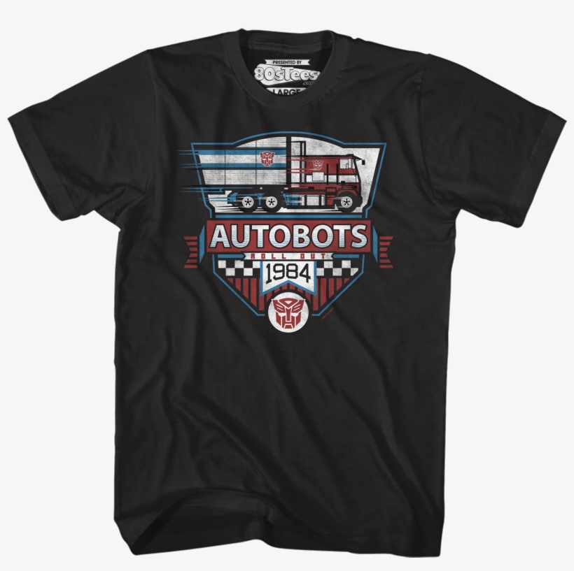 Roll Out 1984 Transformers T-shirt - Van Halen Guitar T Shirt, transparent png #2830540