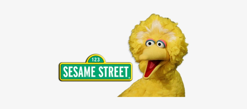Sesame Street Tv Show Image With Logo And Character - Sesame Street Sign Edible Image Cake Cupcake Topper, transparent png #2830837
