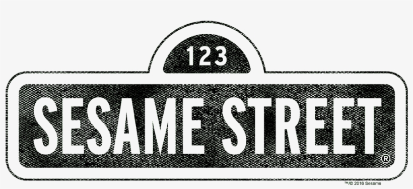 Sesame Street One Color Dark Kid's T Shirt - Sesame Street On Mister Rogers Neighborhood, transparent png #2830907