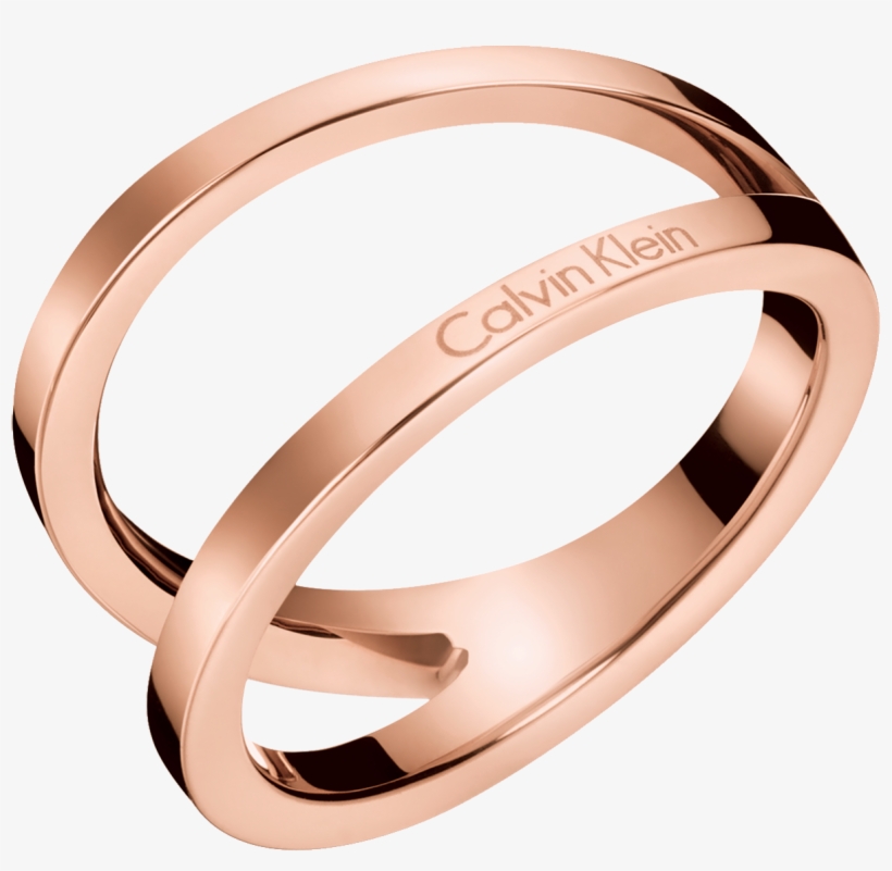 Calvin Klein Jewelry Calvin Klein Outline - Calvin Klein Ring Gold, transparent png #2830977