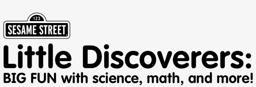 Little Discoverers Logo With Elmo Little Discoverers, - Sesame Street Sign, transparent png #2831088
