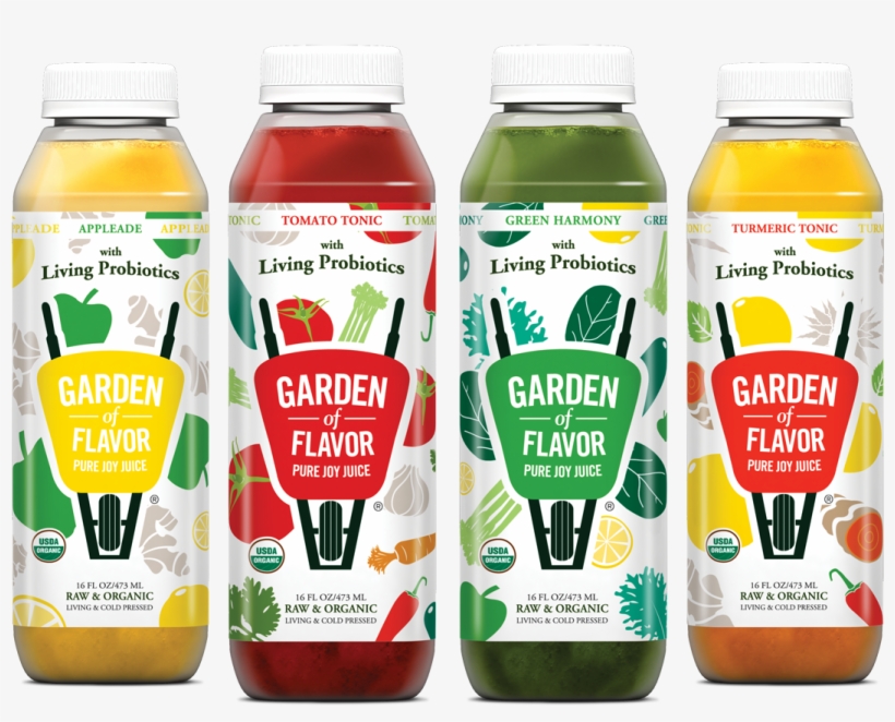 Garden Of Flavor Introduces Probiotic Cultures To Four - Garden Of Flavor, transparent png #2831133