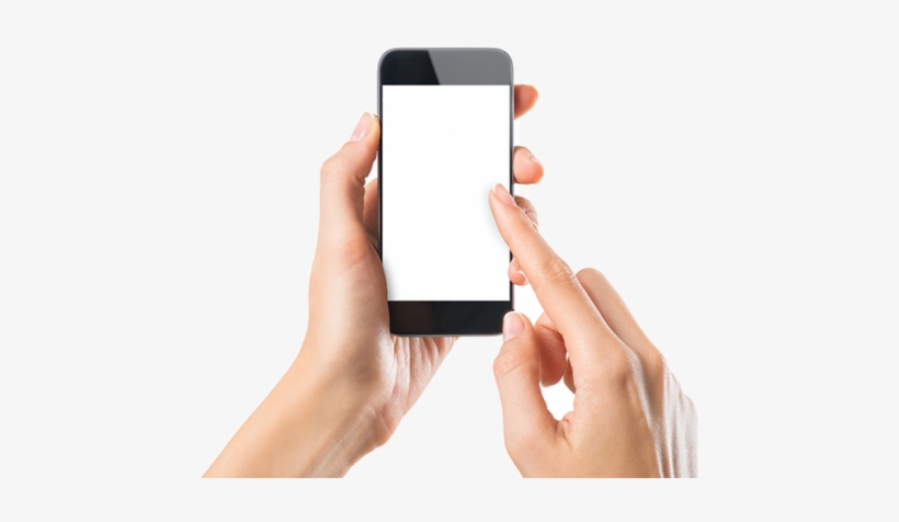 Texting - Typing On Mobile Phone, transparent png #2831978