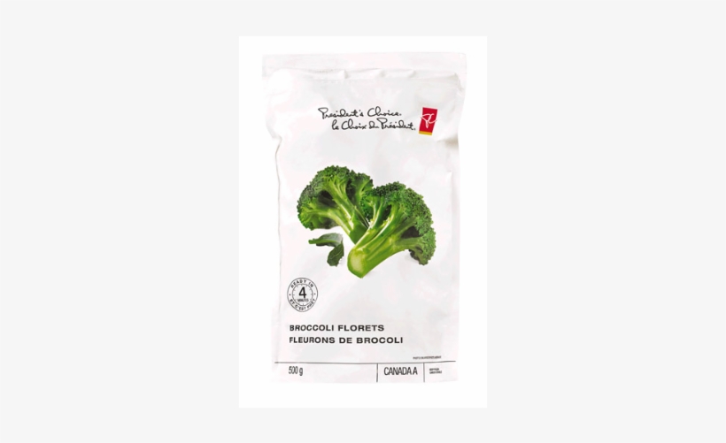 Pc Broccoli Florets - Presidents Choice Frozen Vegetables, transparent png #2832033