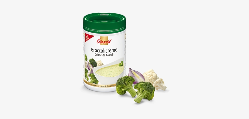 Broccoli Cream Soup - Végétal Paste (gemüsebouillon Spezial), transparent png #2832635