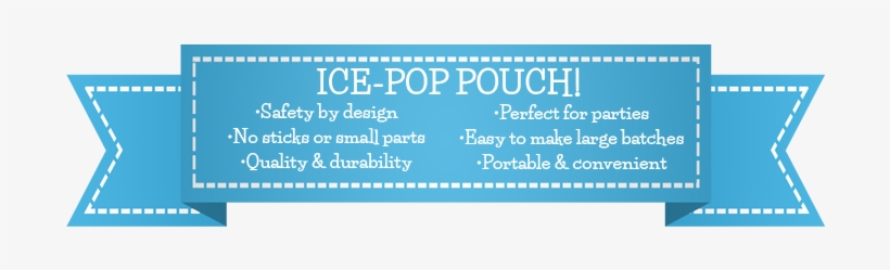Zipzicle® Ice Pop Pouch Features By Www - Zipzicle Ice Pop Pouch, transparent png #2832764