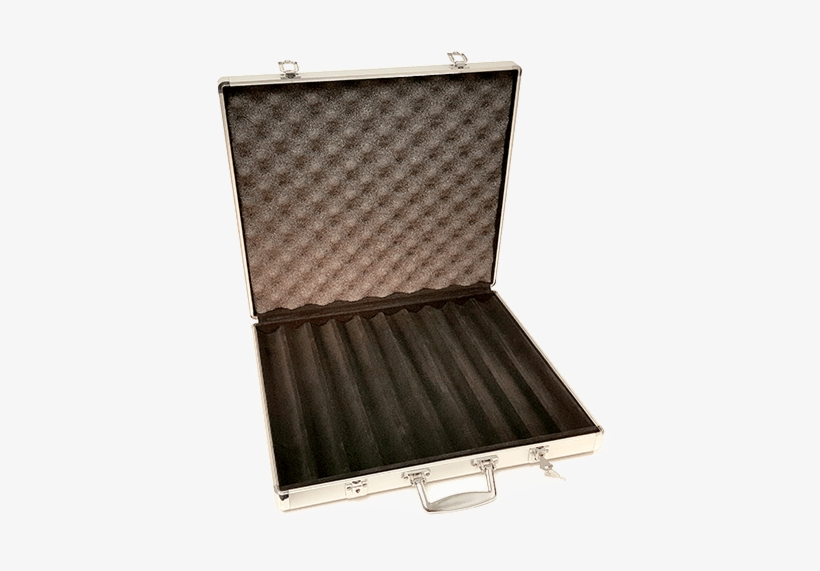1,000 Poker Chips Case - Case Para Prato De Bateria, transparent png #2832872
