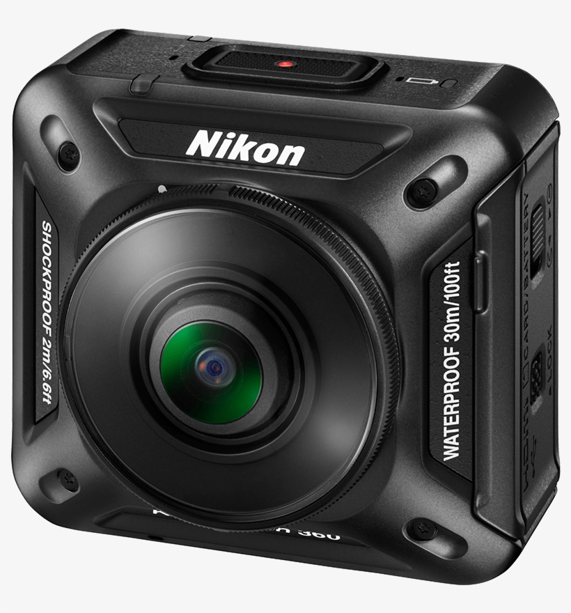 Nikon Keymission 360 Camera Close Up Transparent Png - Nikon 360, transparent png #2832975