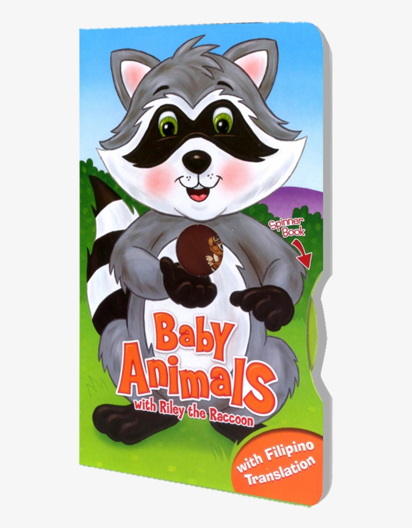Picture Of Spinner Board Book - Animales Bebé, transparent png #2833392