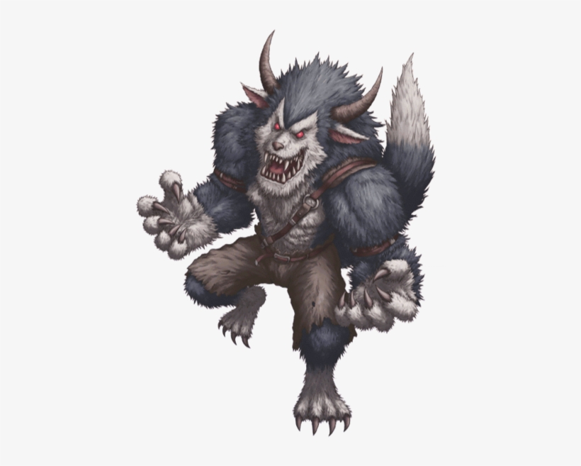 Dark Wolf Transparent - Transparent Epic Rpg Creatures, transparent png #2833684