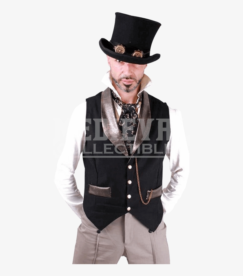 Black Steampunk Classy Men, transparent png #2833901
