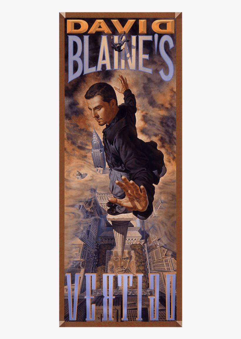 Vertigo Poster Vertigo Poster - David Blaine Vertigo Poster, transparent png #2833936
