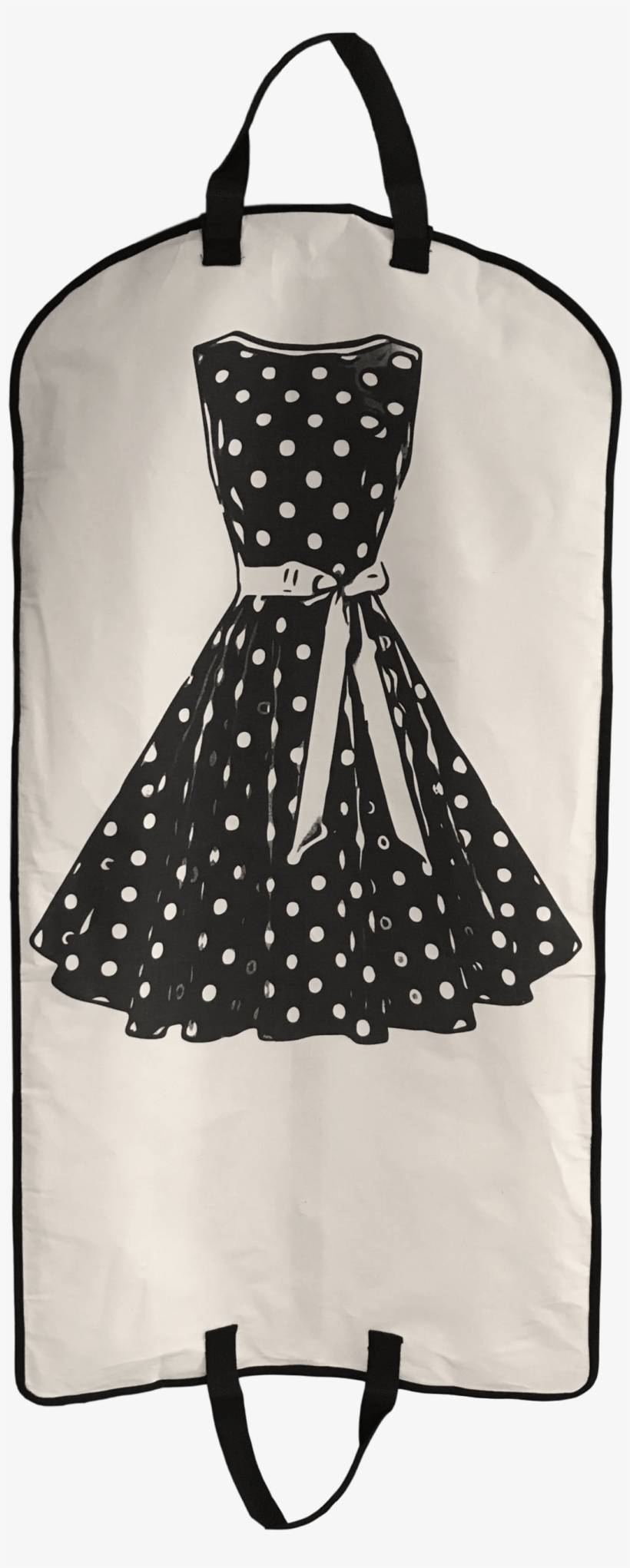 Polkadot Garment Bag - Clothing, transparent png #2834015