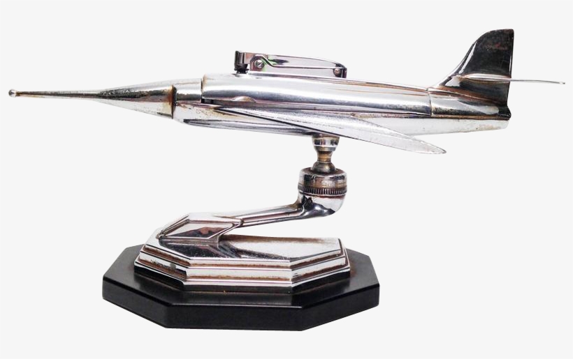 Vintage Airplane Lighter - 1950s, transparent png #2834335