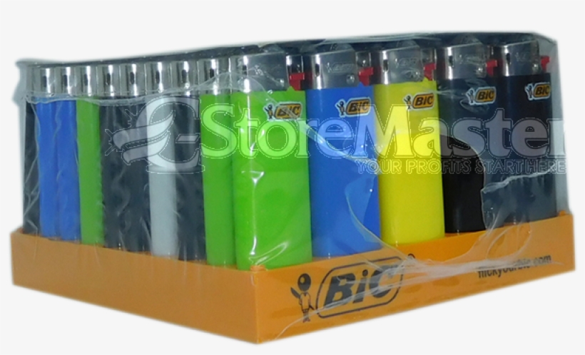 Bic Lighter 50ct Mini - Lighter, transparent png #2834463