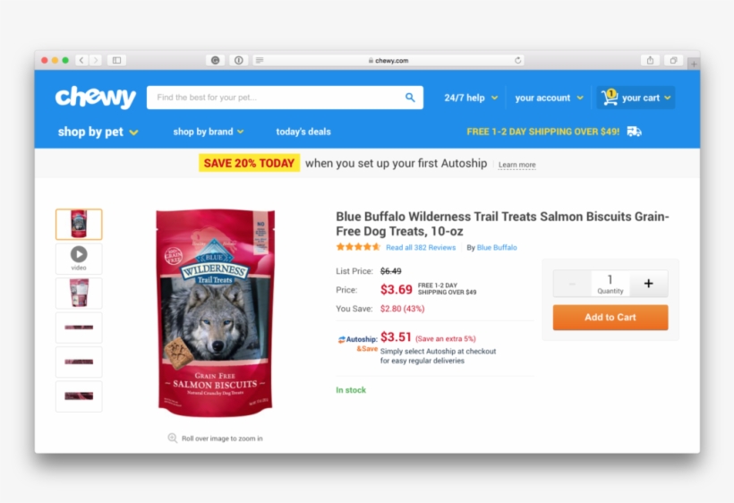 One Of Your Highest Priorities On Any Product Page - Blue Buffalo Wilderness Dog Salmon Biscuits, transparent png #2834505