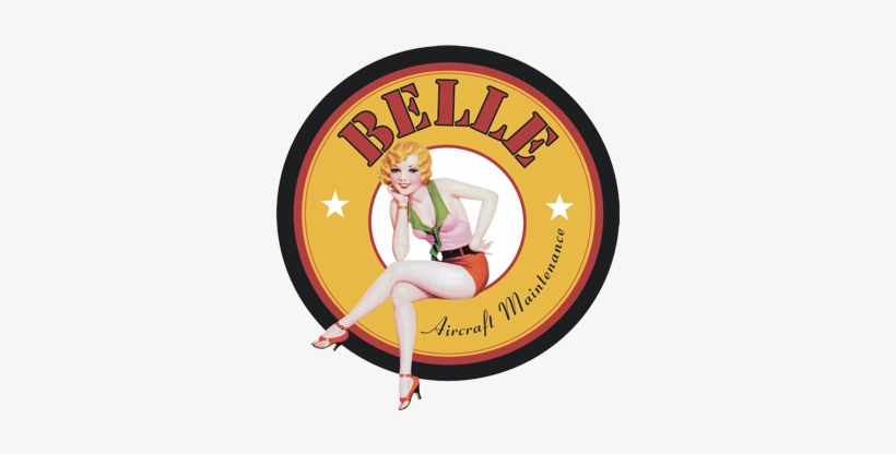 Belle Aircraft Maintenance Vintage Southern Charm, - Aircraft Maintenance, transparent png #2834531