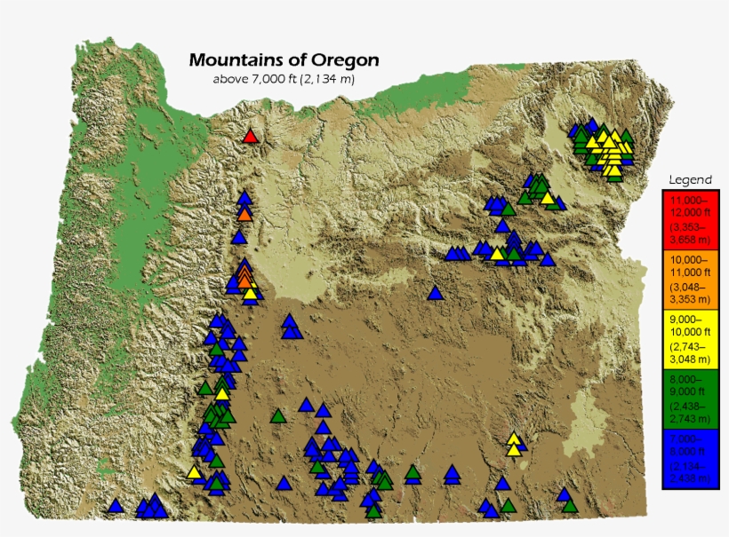 Mountains Of Oregon, transparent png #2835258