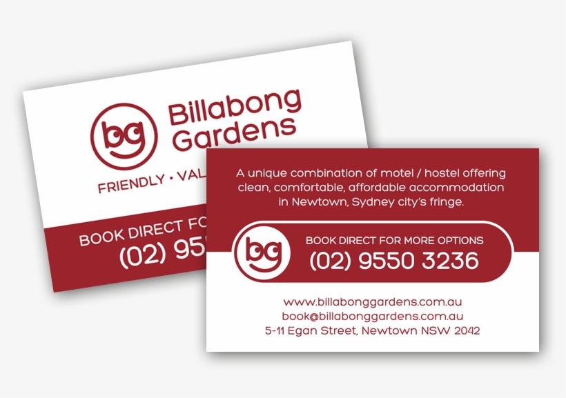Business Card To Promote Direct Bookings, transparent png #2835515
