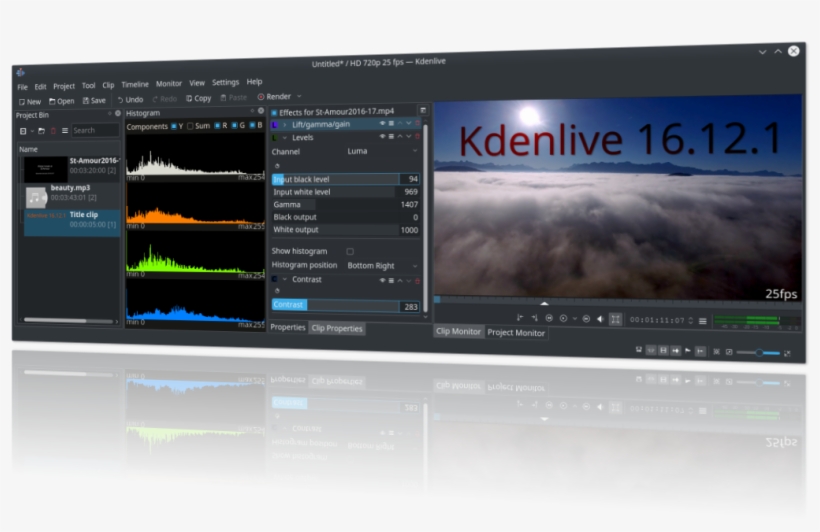 1 Released With Windows Version - Kdenlive, transparent png #2836187